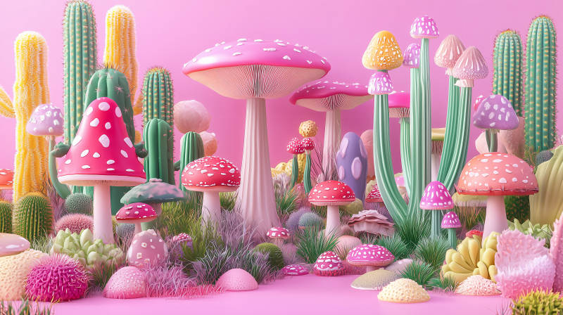 梦幻仙菇乐园图片