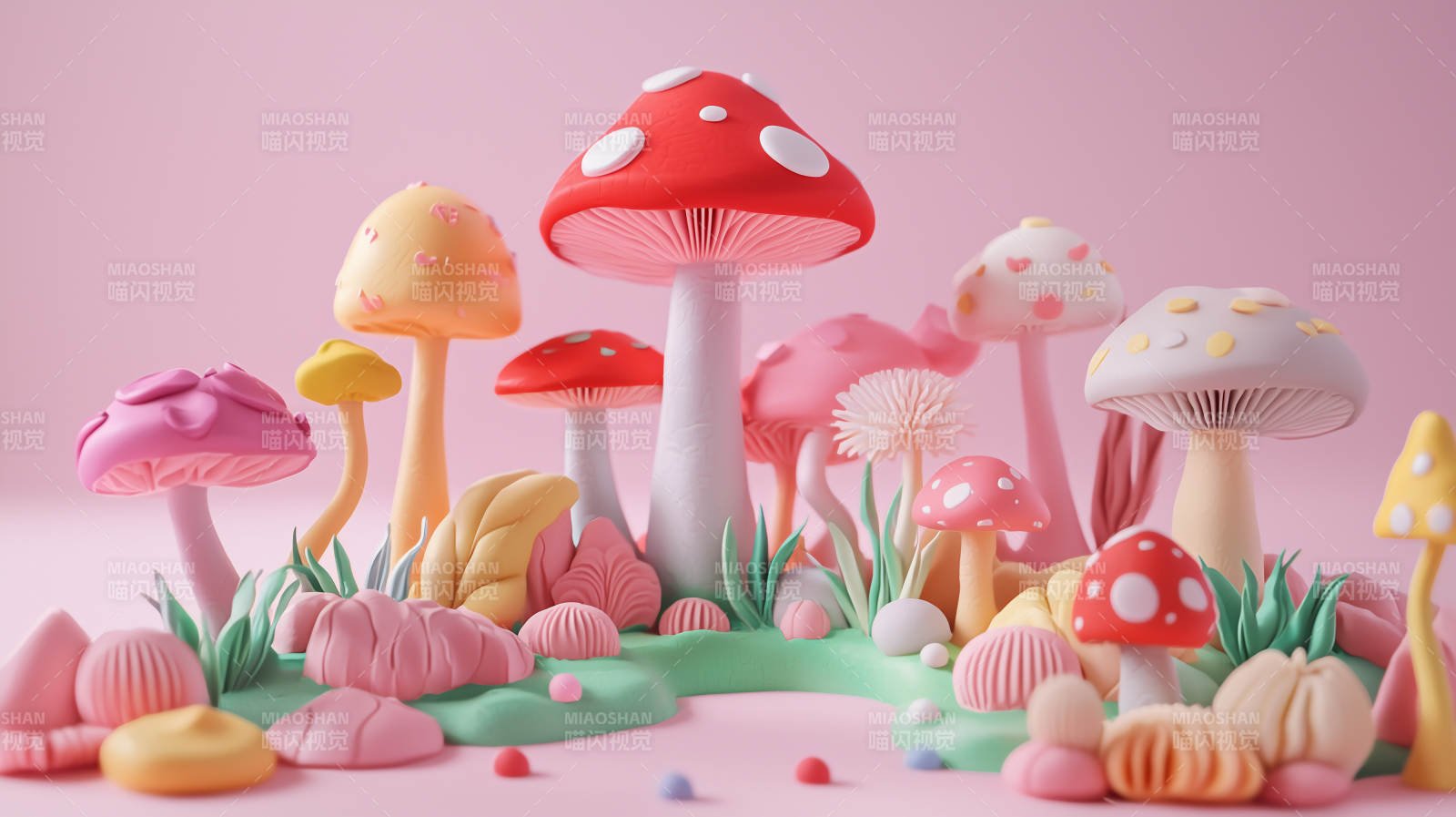 梦幻蘑菇乐园图片
