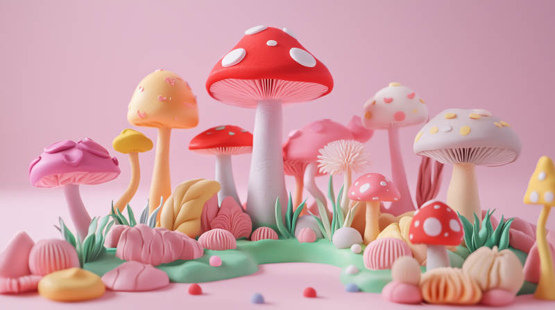 梦幻蘑菇乐园图片