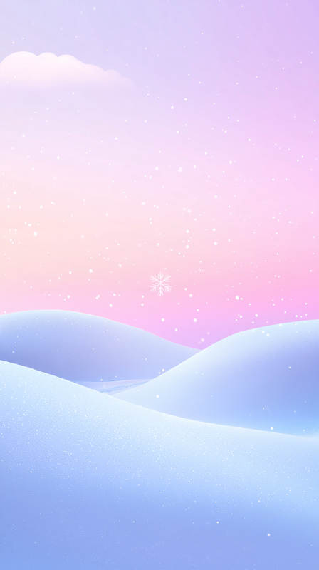 梦幻雪景图片