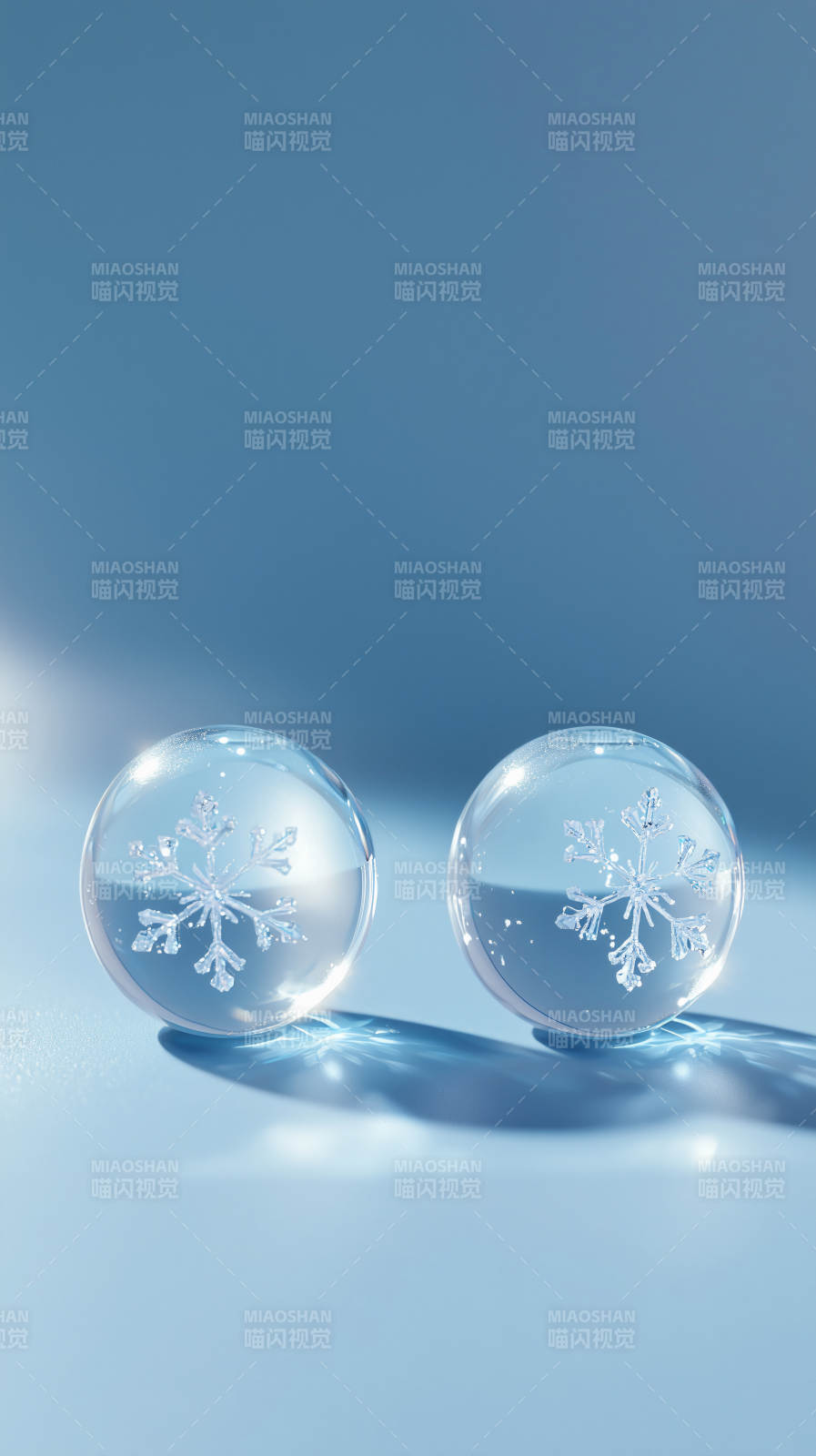 晶莹雪球图片