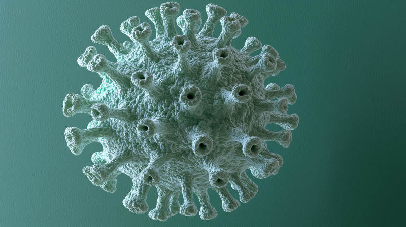 病毒微观结构图片