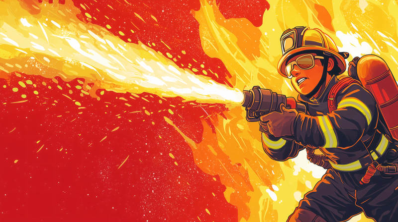 烈火中的勇士图片