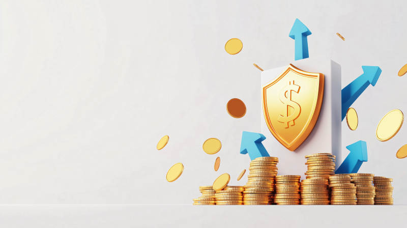 财富增长与安全图片