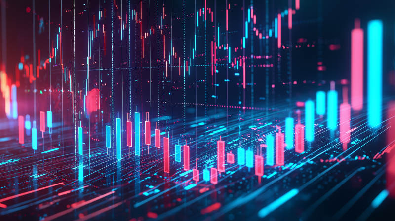 科技金融数据流图片