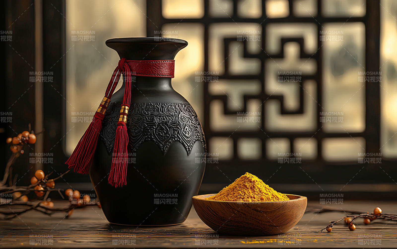 古韵香料静物图片