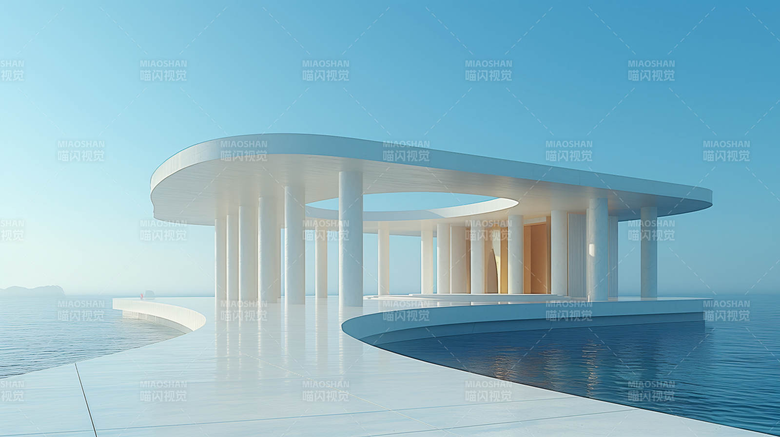 海边现代建筑图片