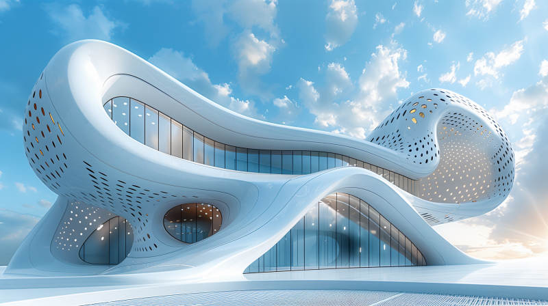 未来建筑奇观图片