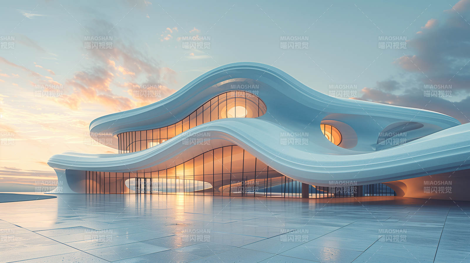 未来之翼建筑图片