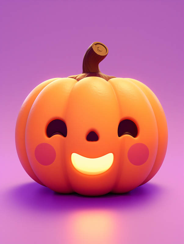 可爱南瓜灯图片