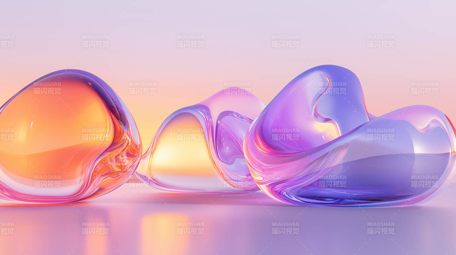 流光溢彩的液态艺术图片