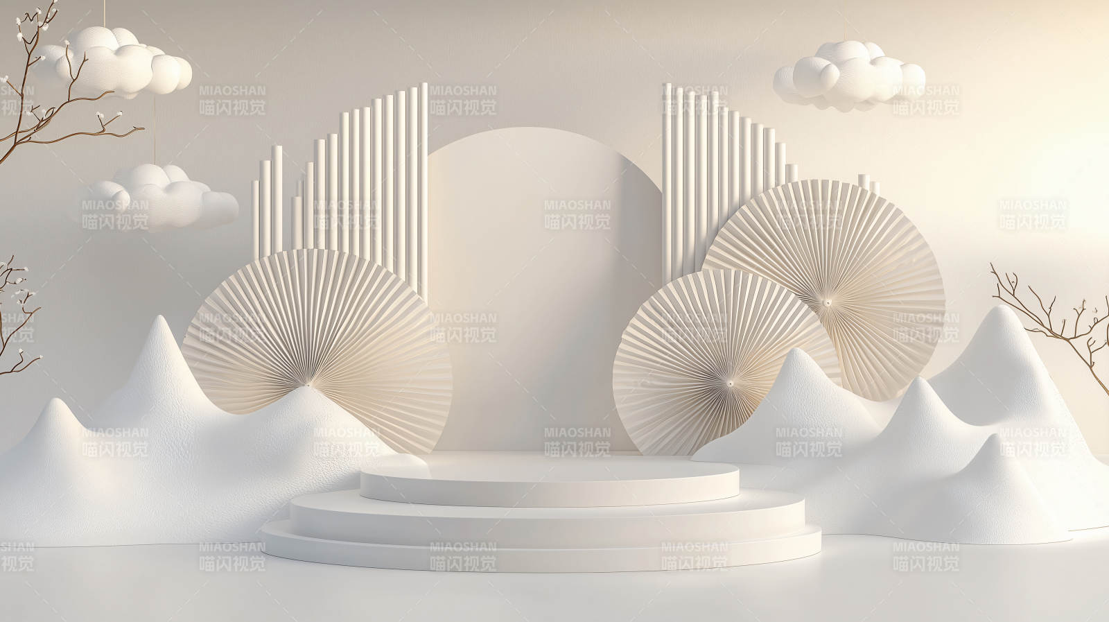 极简风舞台设计图片