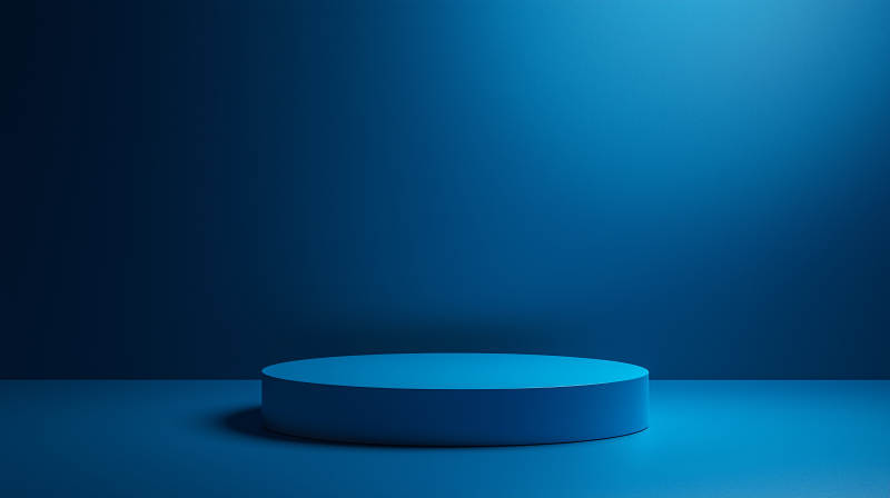 蓝色舞台光影图片