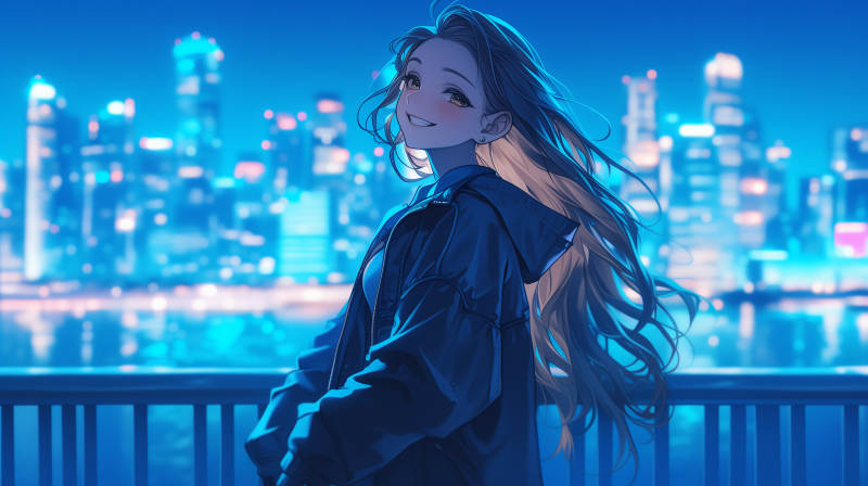 夜城少女图片
