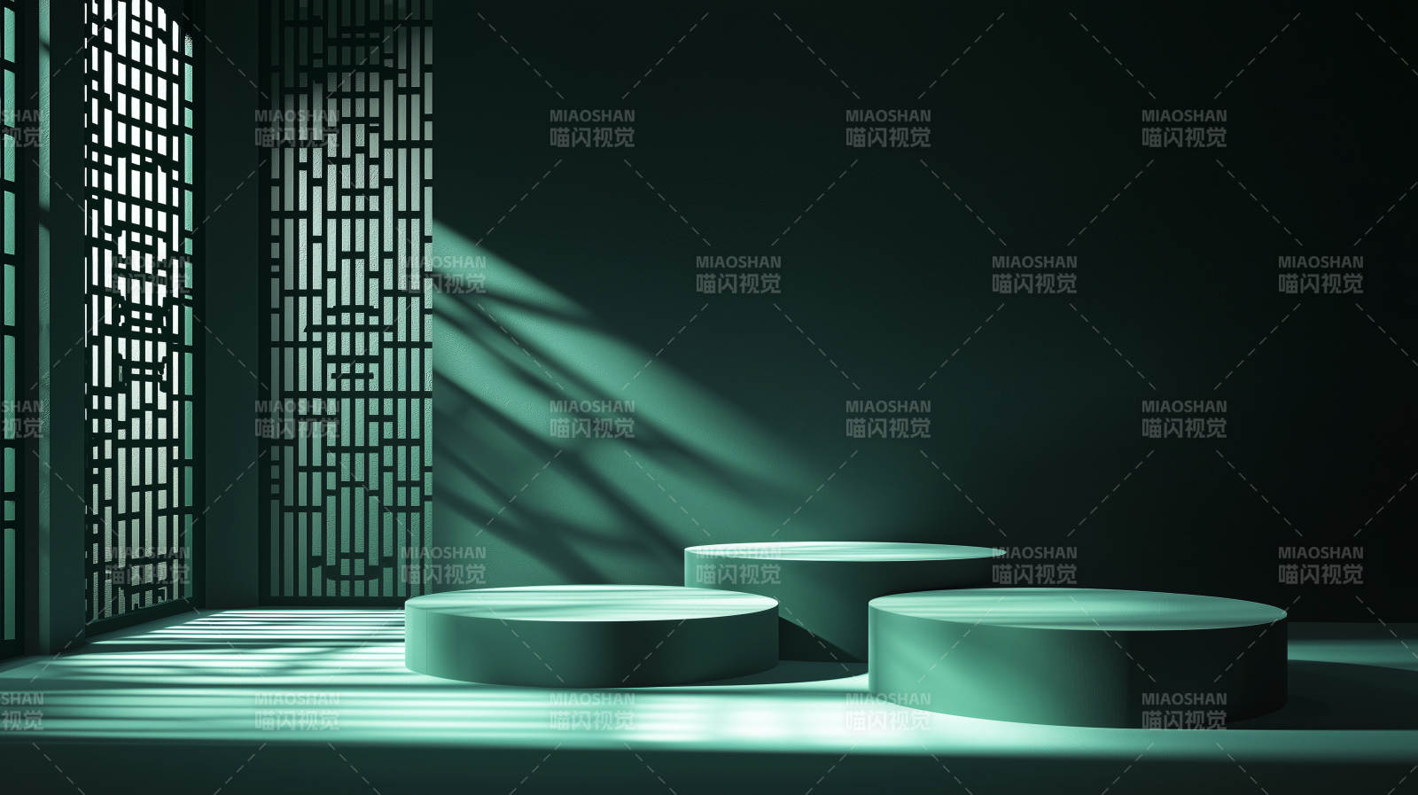 光影交错的静谧空间图片