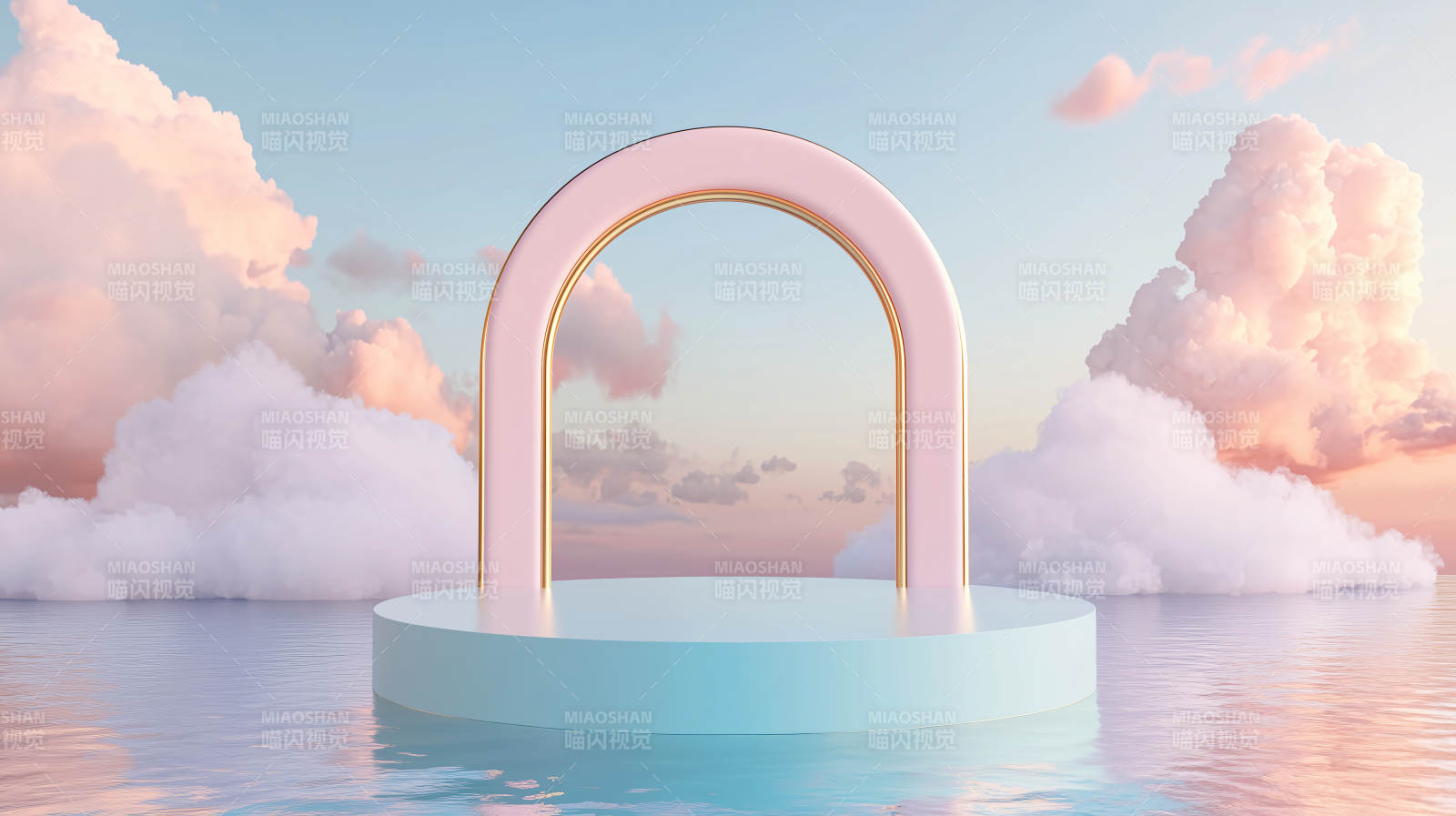 云海拱门梦境图片