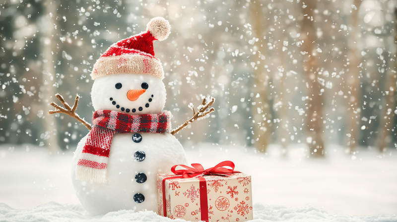 雪人伴礼盒图片