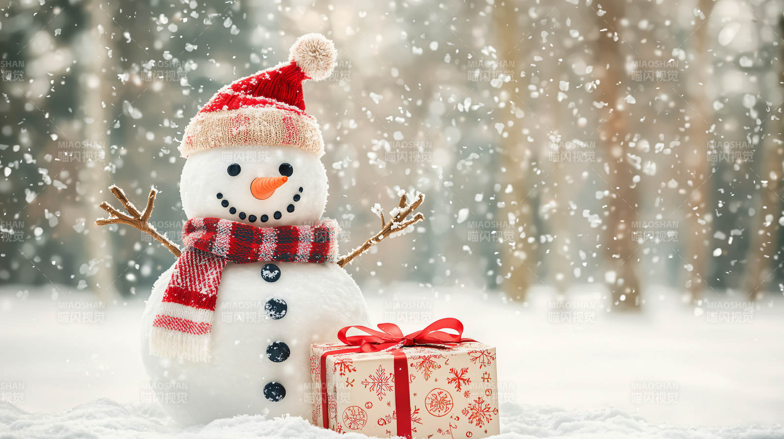 雪人伴礼盒图片