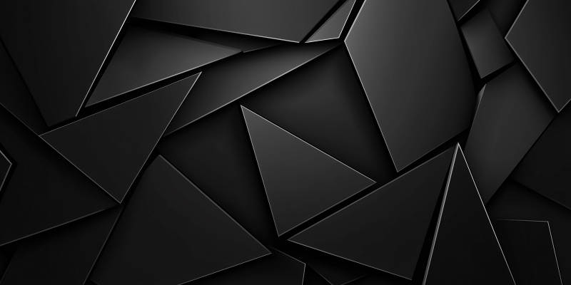 黑色几何抽象背景图片