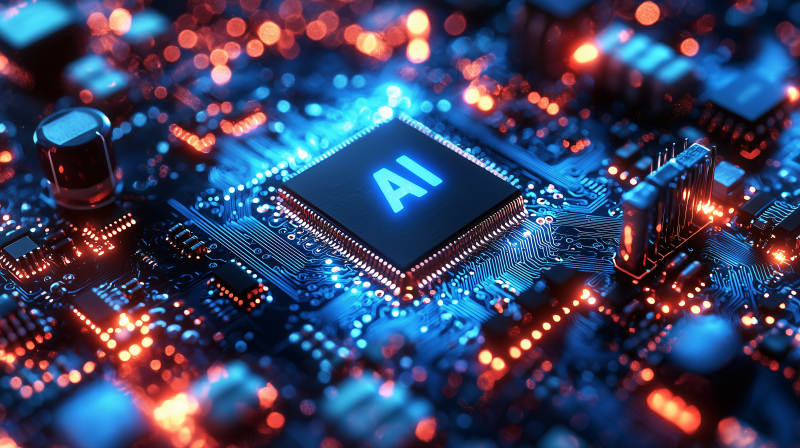 AI芯片闪耀未来图片