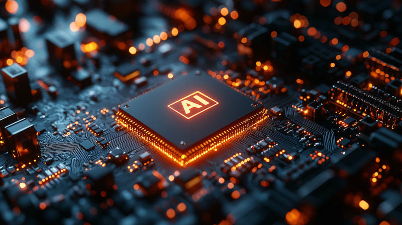 AI芯片闪耀未来图片