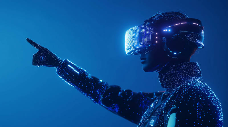 虚拟现实未来之触图片