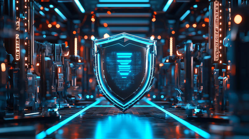 未来科技防护盾图片