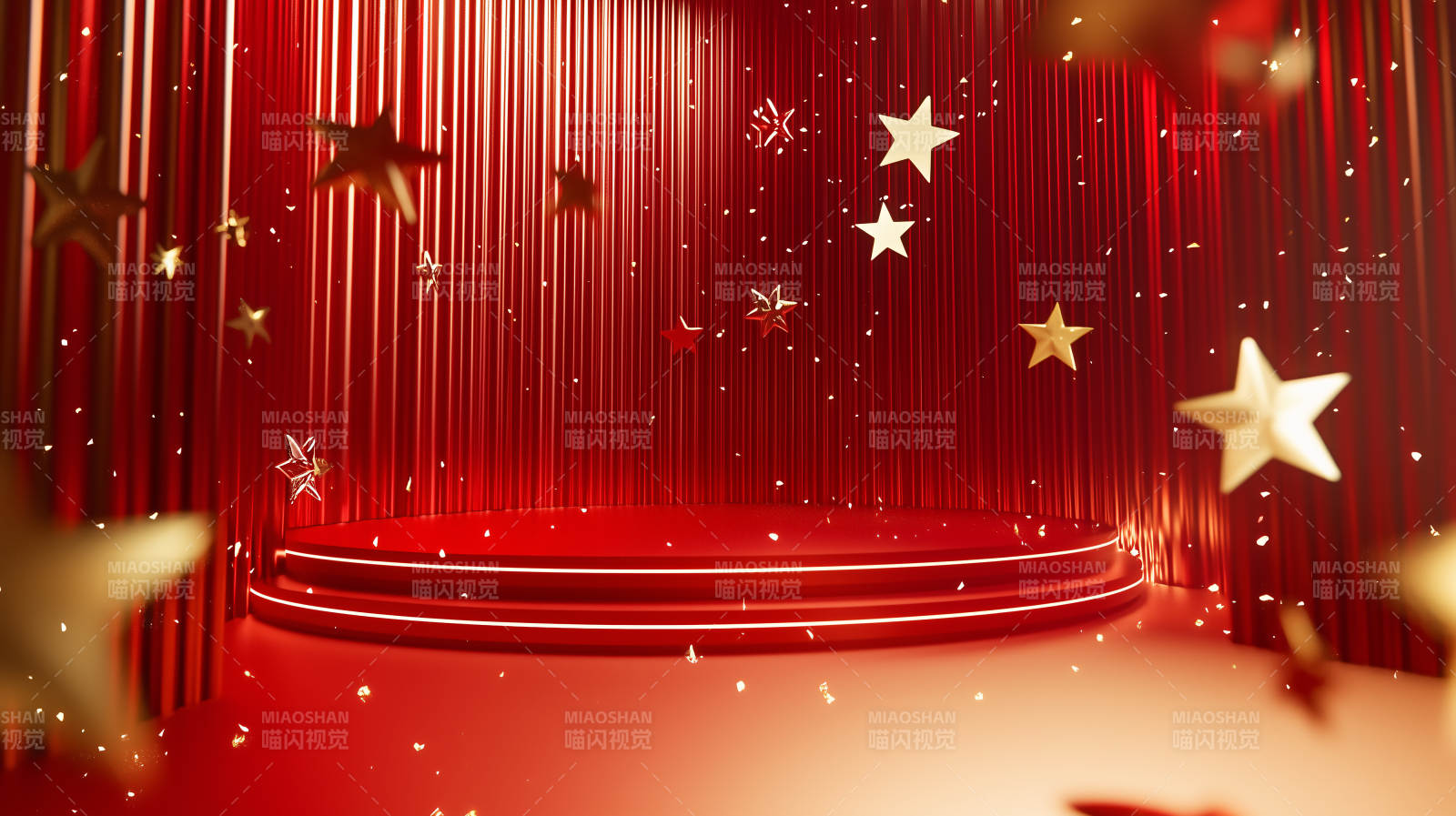 璀璨星辉舞台图片