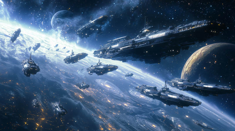 星际舰队巡弋宇宙图片