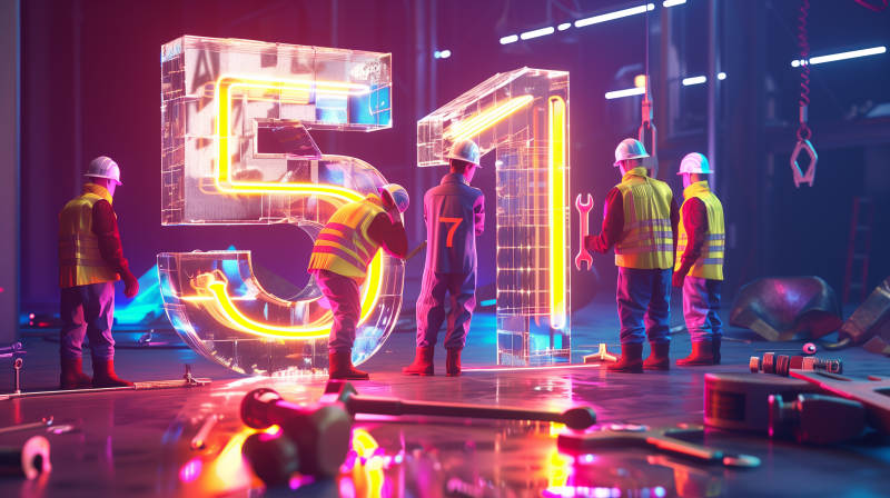 G时代建设现场图片