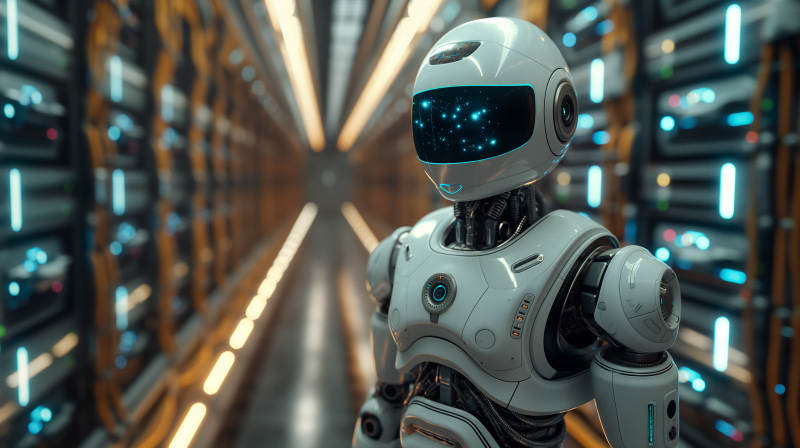 未来机器人数据中心图片