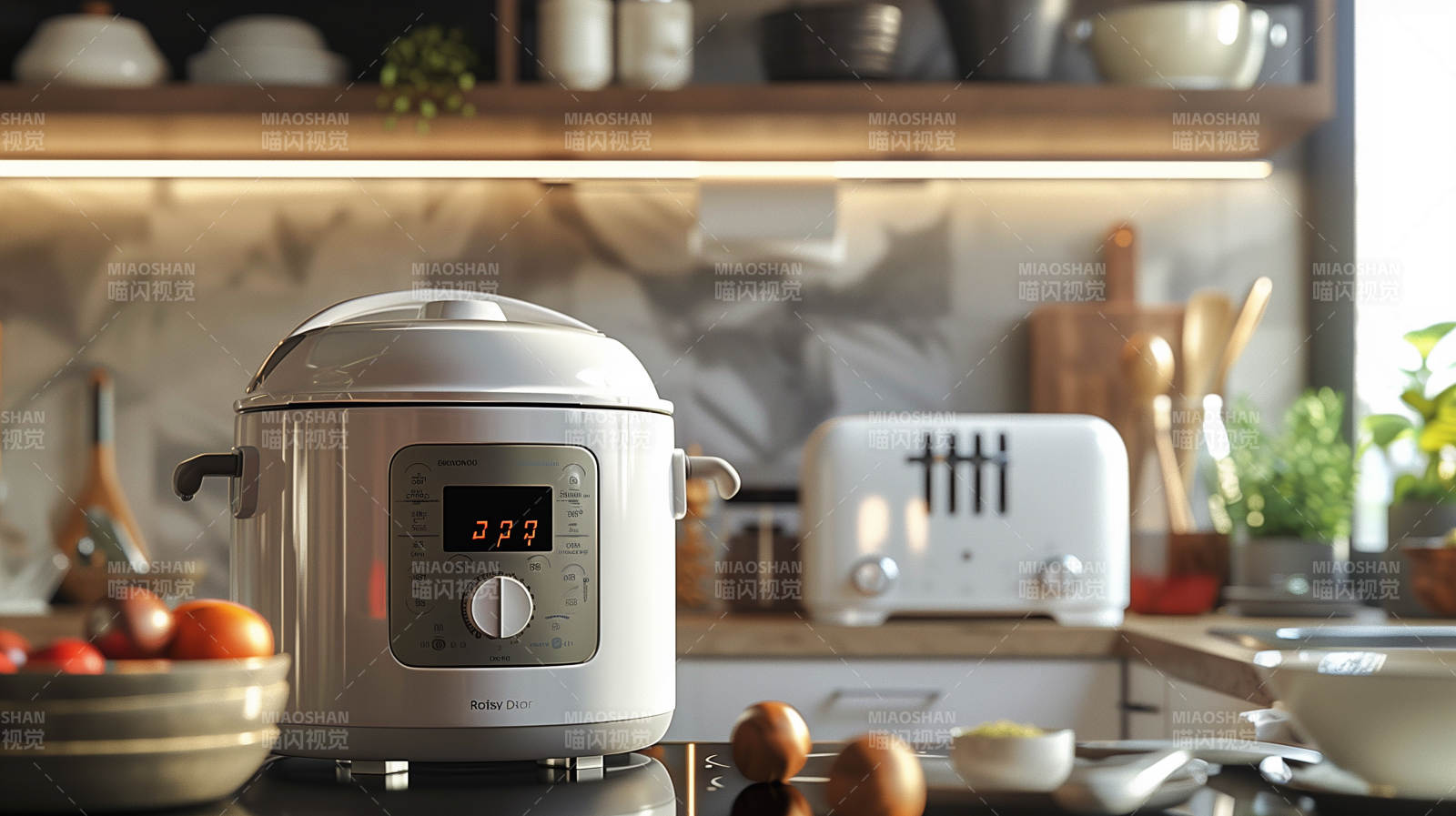 智能电压力锅图片