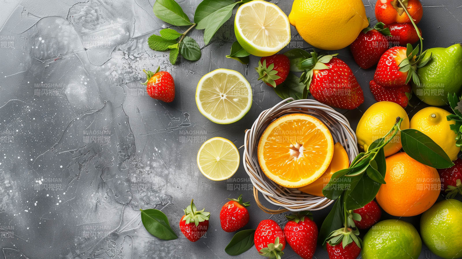 新鲜水果拼盘图片