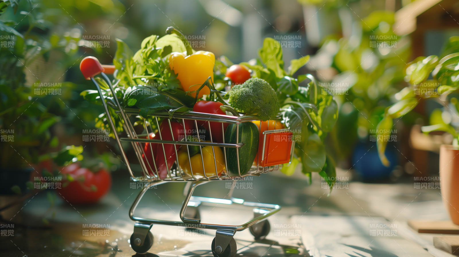 蔬果满车 自然鲜美图片