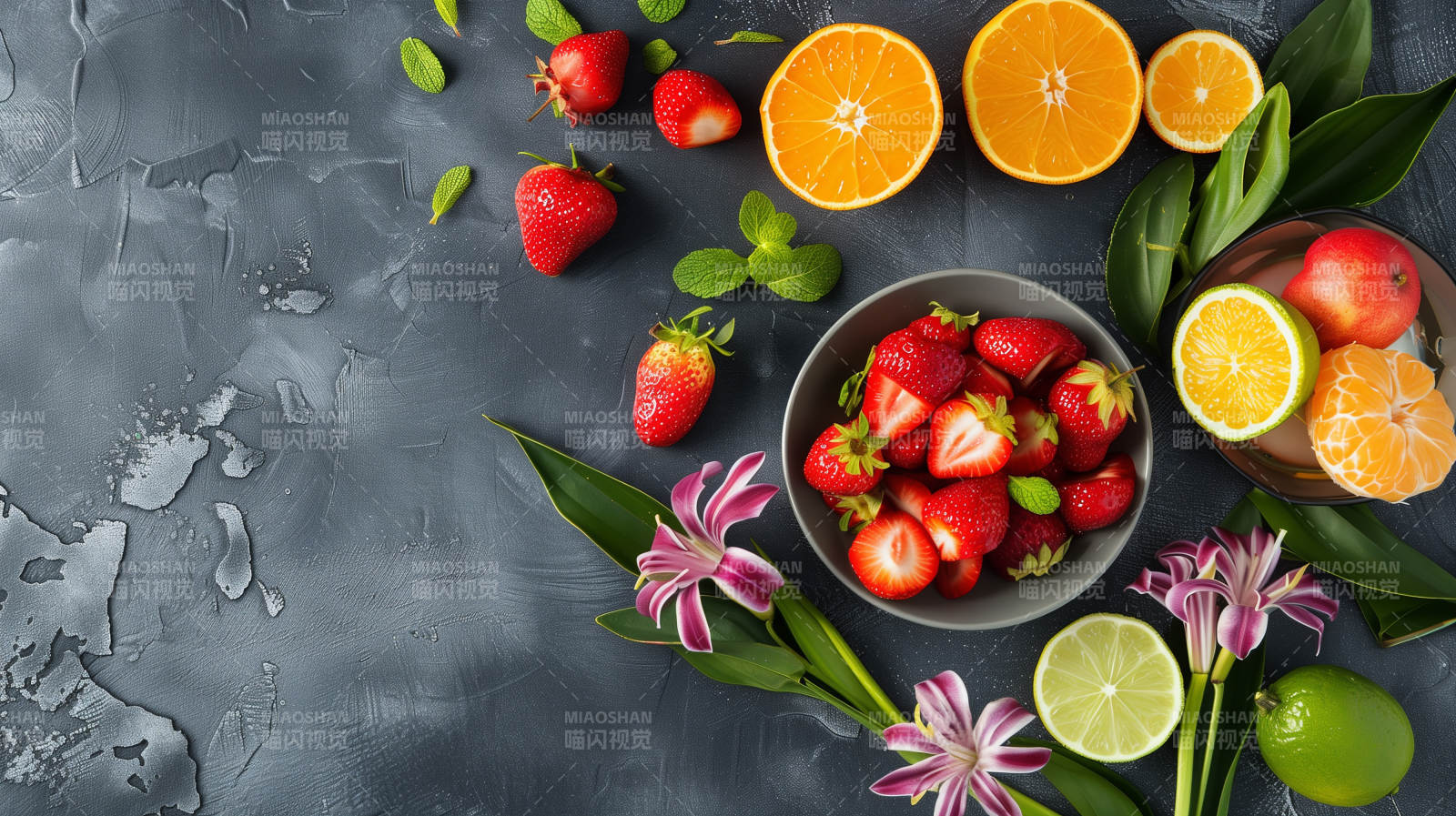 新鲜水果拼盘图片