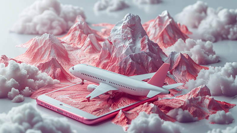 飞越云海山巅图片