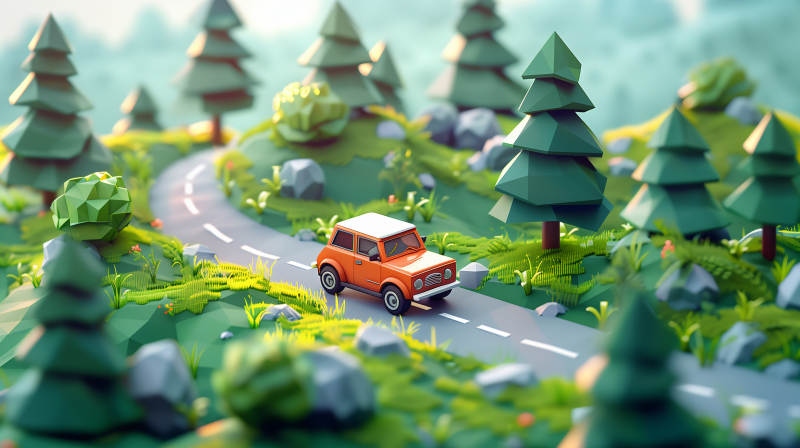 森林公路奇遇记图片