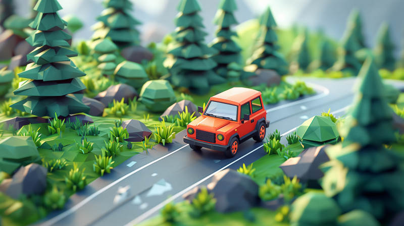 森林公路之旅图片