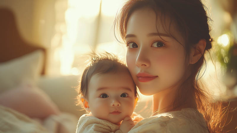母爱温暖时光图片