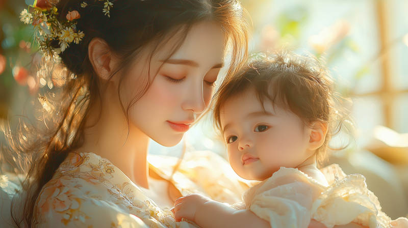 母爱如光 温暖相伴图片