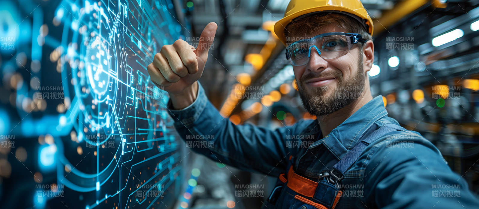 智能工厂未来已来图片