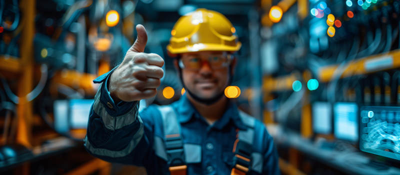 工厂工人点赞图片