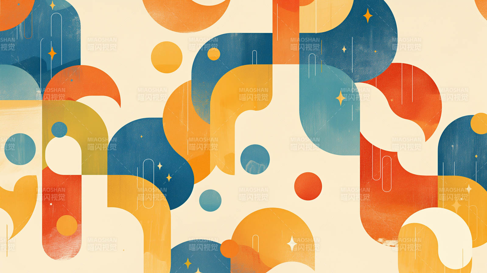 抽象几何色彩图案图片