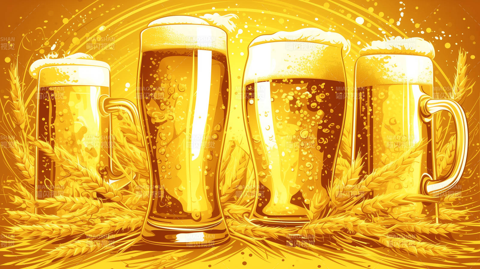 金秋麦香啤酒节图片