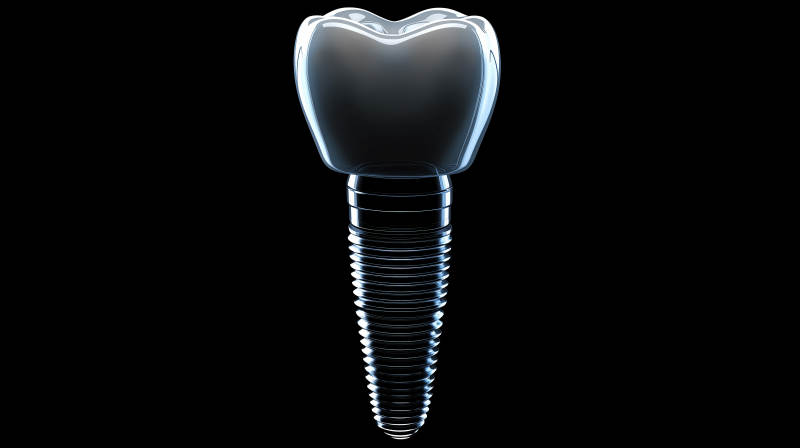 牙科种植体模型图片