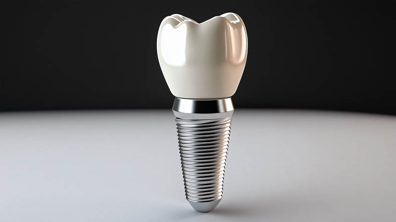 牙科种植体模型图片