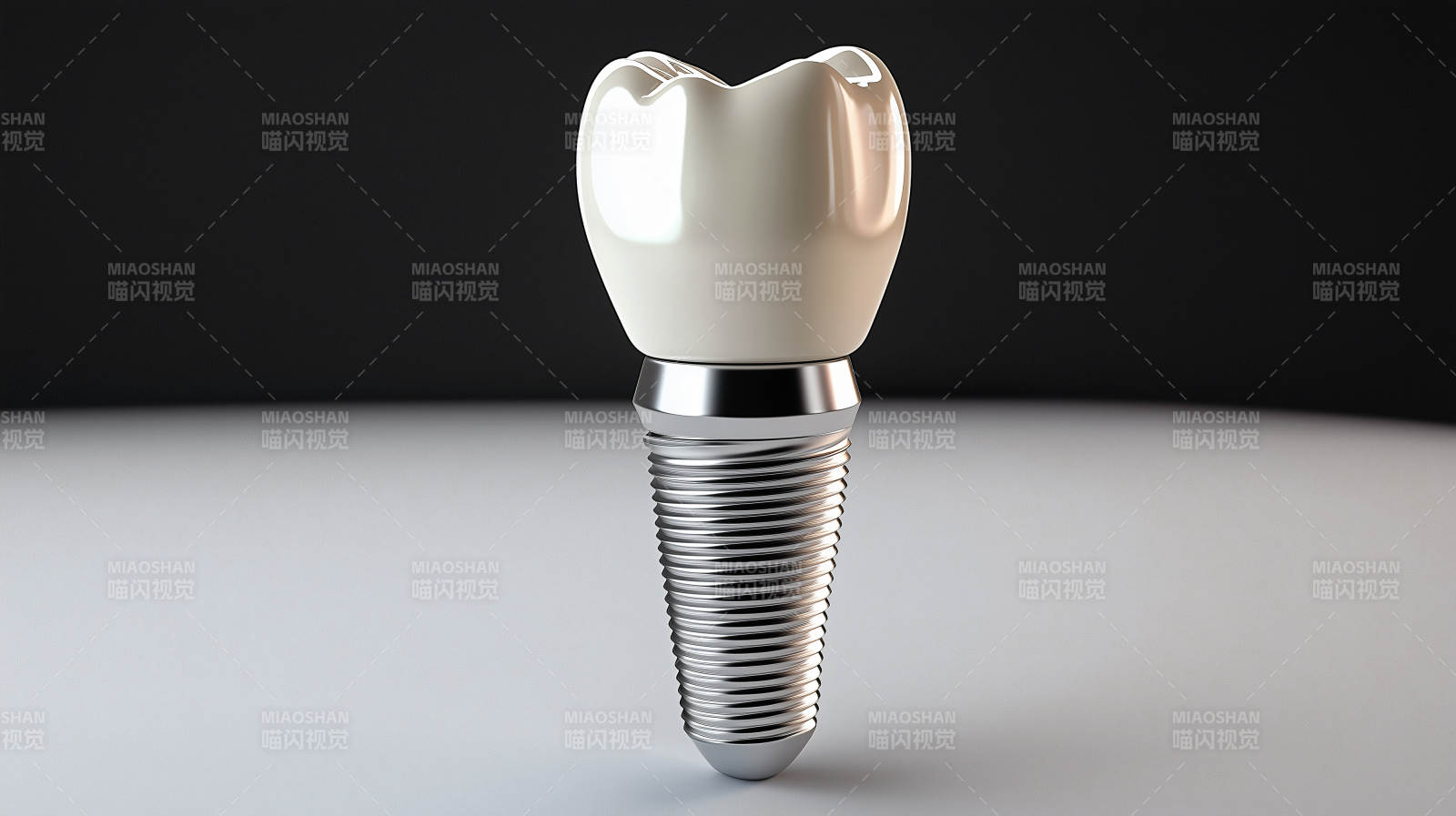 牙科种植体模型图片