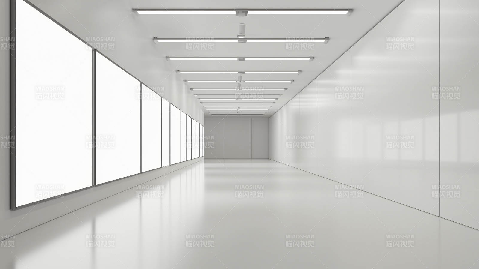 现代简约走廊图片