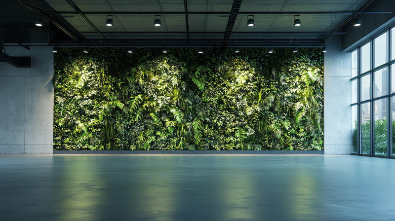 绿墙空间图片
