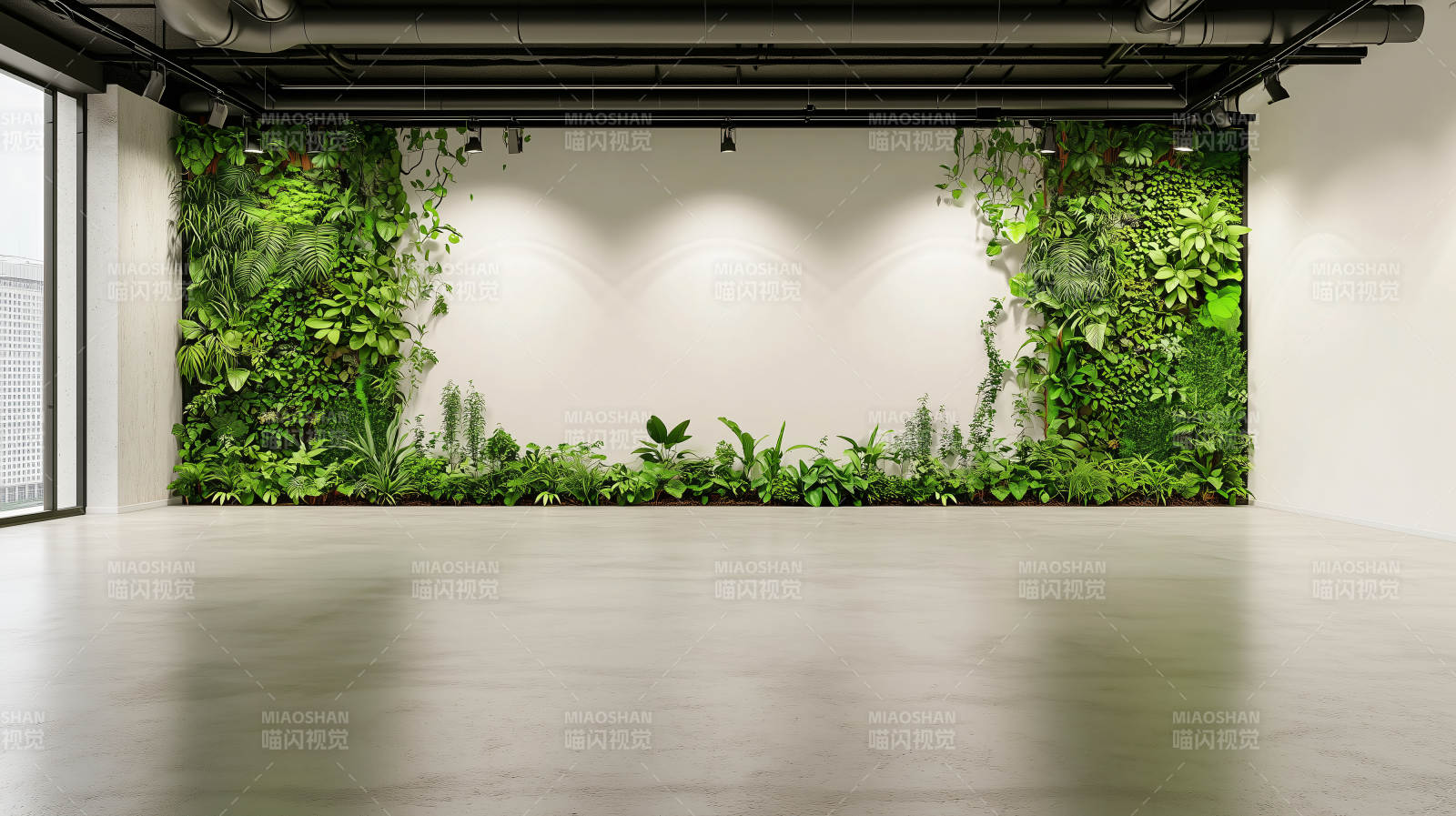 绿墙空间图片